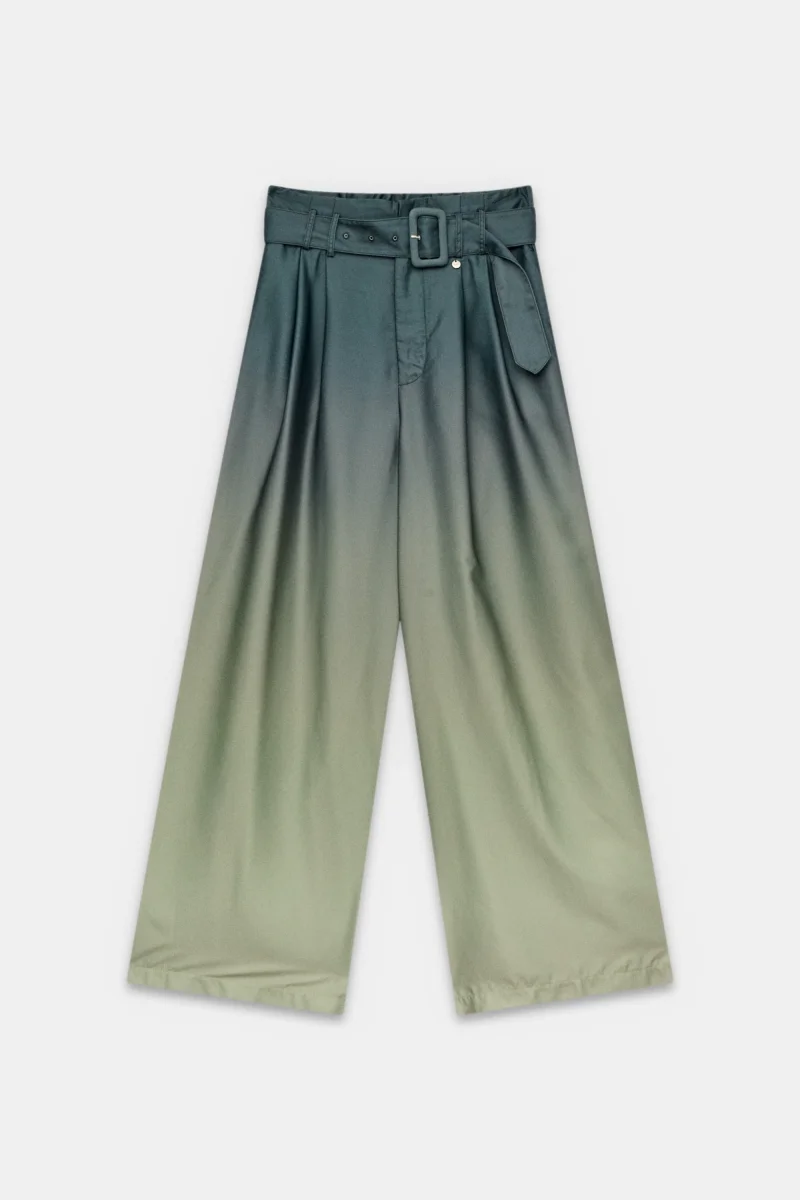 Pantalones bicolor