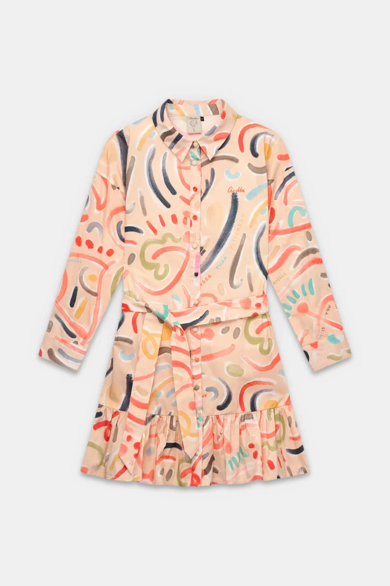Vestido estampado Olympia