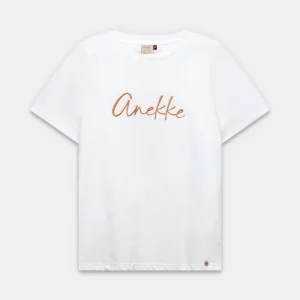 Camiseta de manga corta blanca