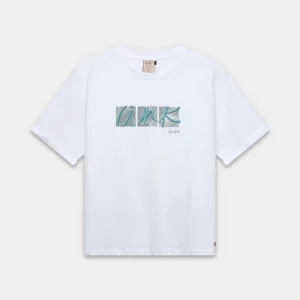 Camiseta de manga corta blanca