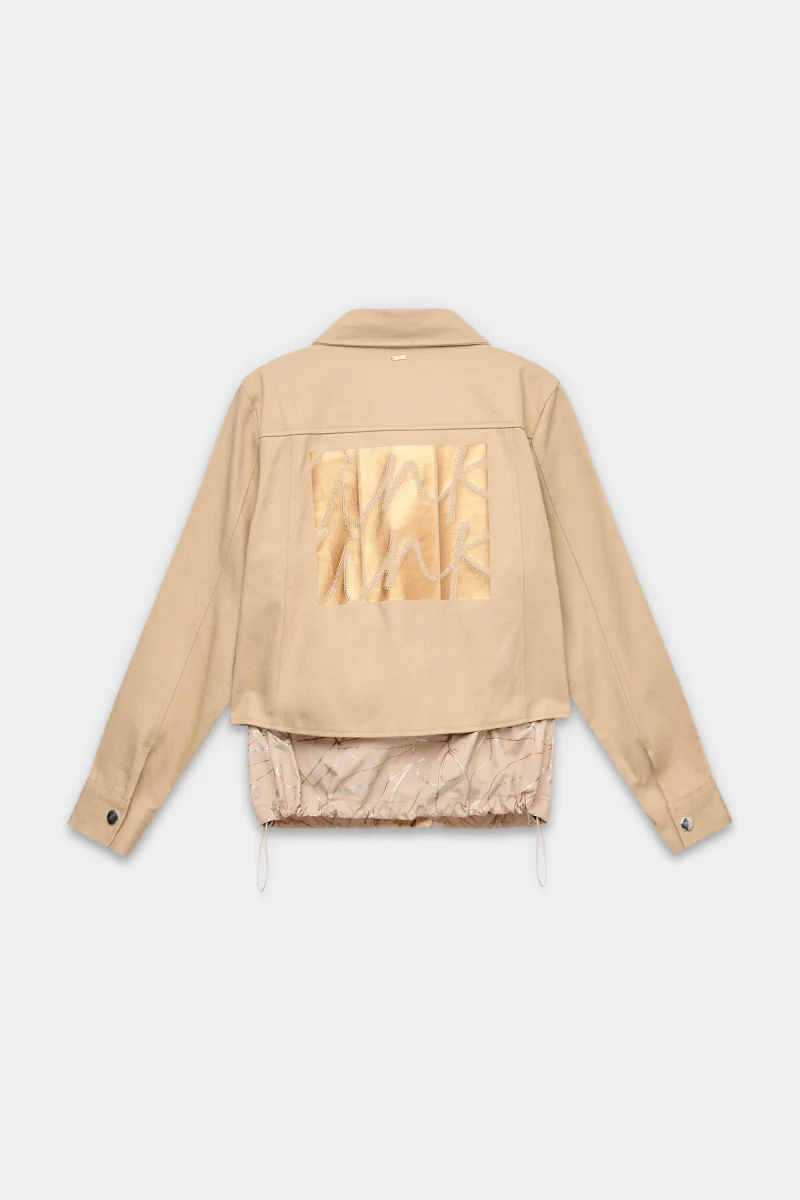 Chaqueta beige - Imagen 4