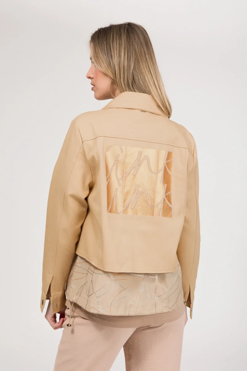 Chaqueta beige - Imagen 5