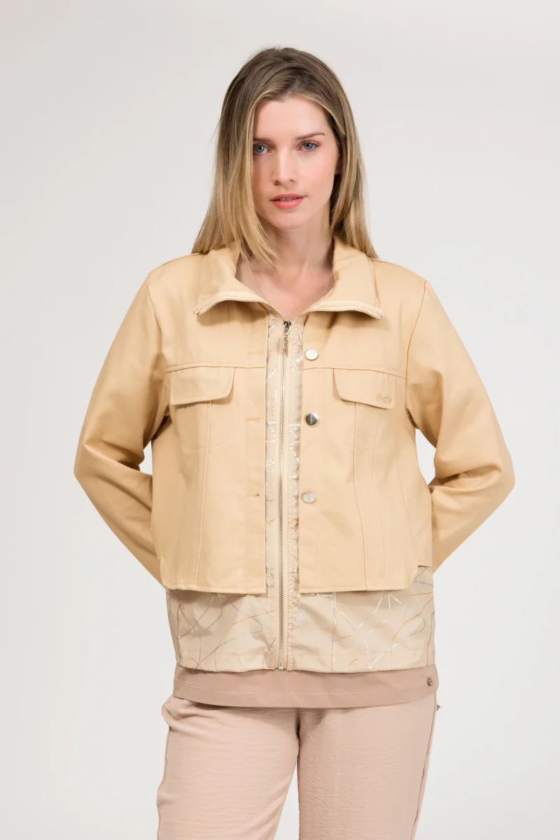 Chaqueta beige - Imagen 3