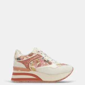 Deportivos rosa y beige Bloom