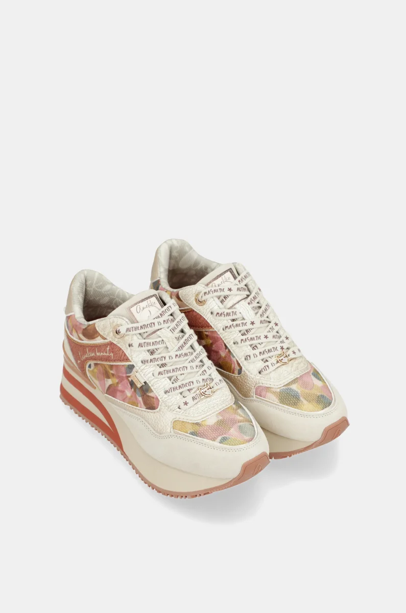 Deportivos rosa y beige Bloom - Imagen 8