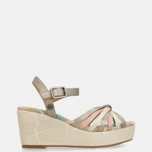 Sandalias cruzadas estampadas Bloom