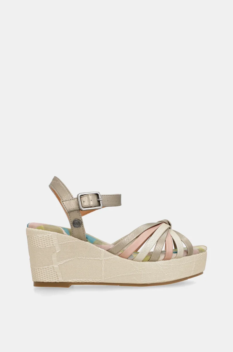 Sandalias cruzadas estampadas Bloom - Imagen 2