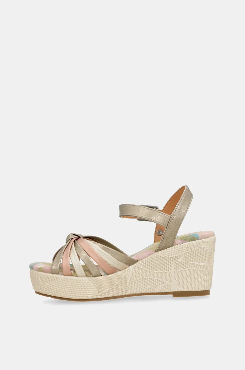 Sandalias cruzadas estampadas Bloom - Imagen 5