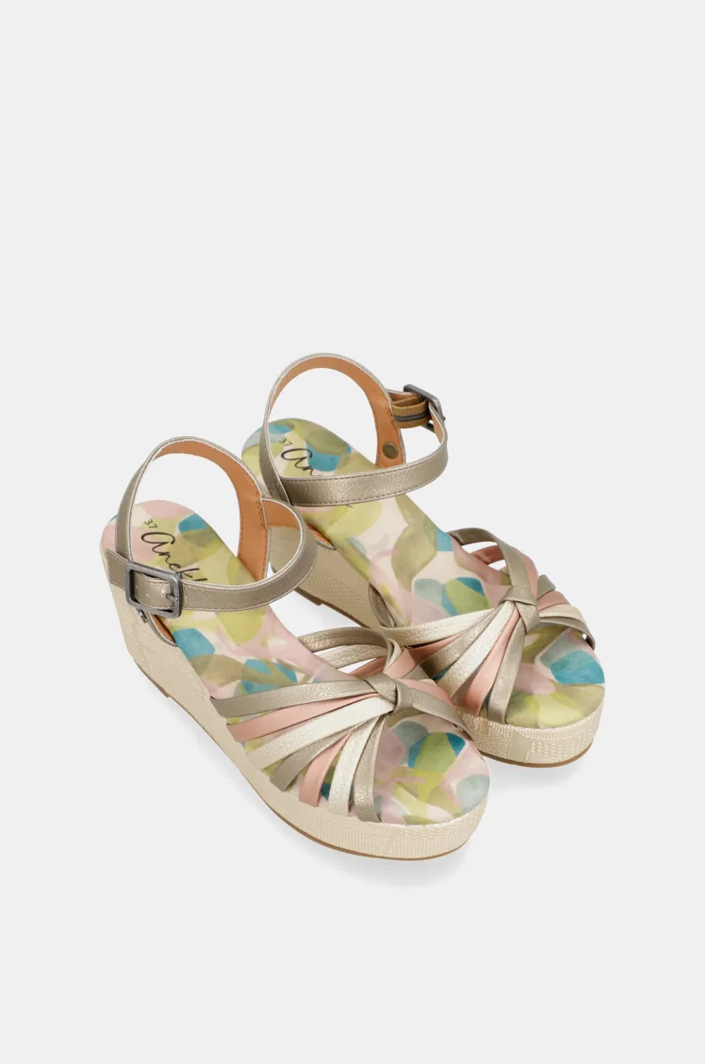 Sandalias cruzadas estampadas Bloom - Imagen 6