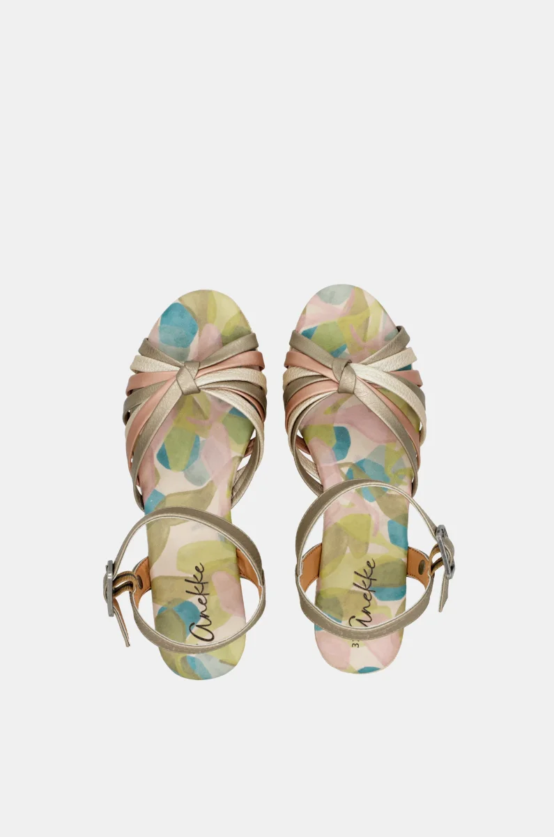 Sandalias cruzadas estampadas Bloom - Imagen 4