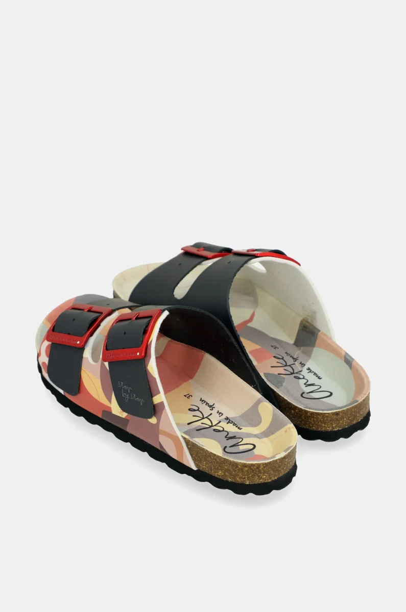 Sandalias bio azul marino Eikon - Imagen 4