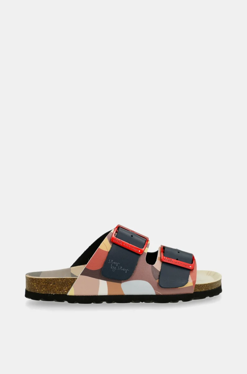 Sandalias bio azul marino Eikon - Imagen 2