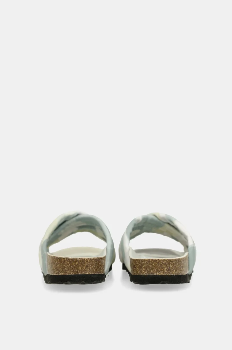 Sandalias cruzadas azules - Imagen 4