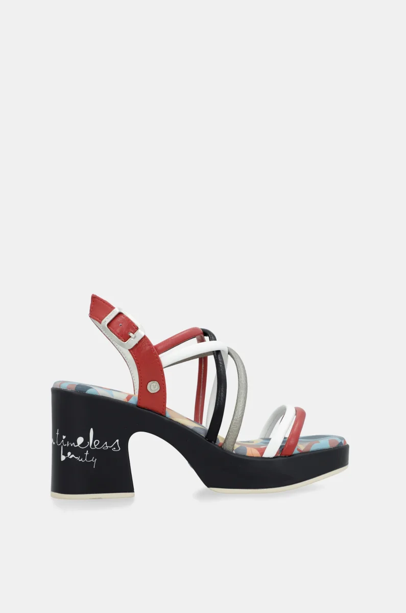 Sandalias plataforma y tacón Eikon - Imagen 2