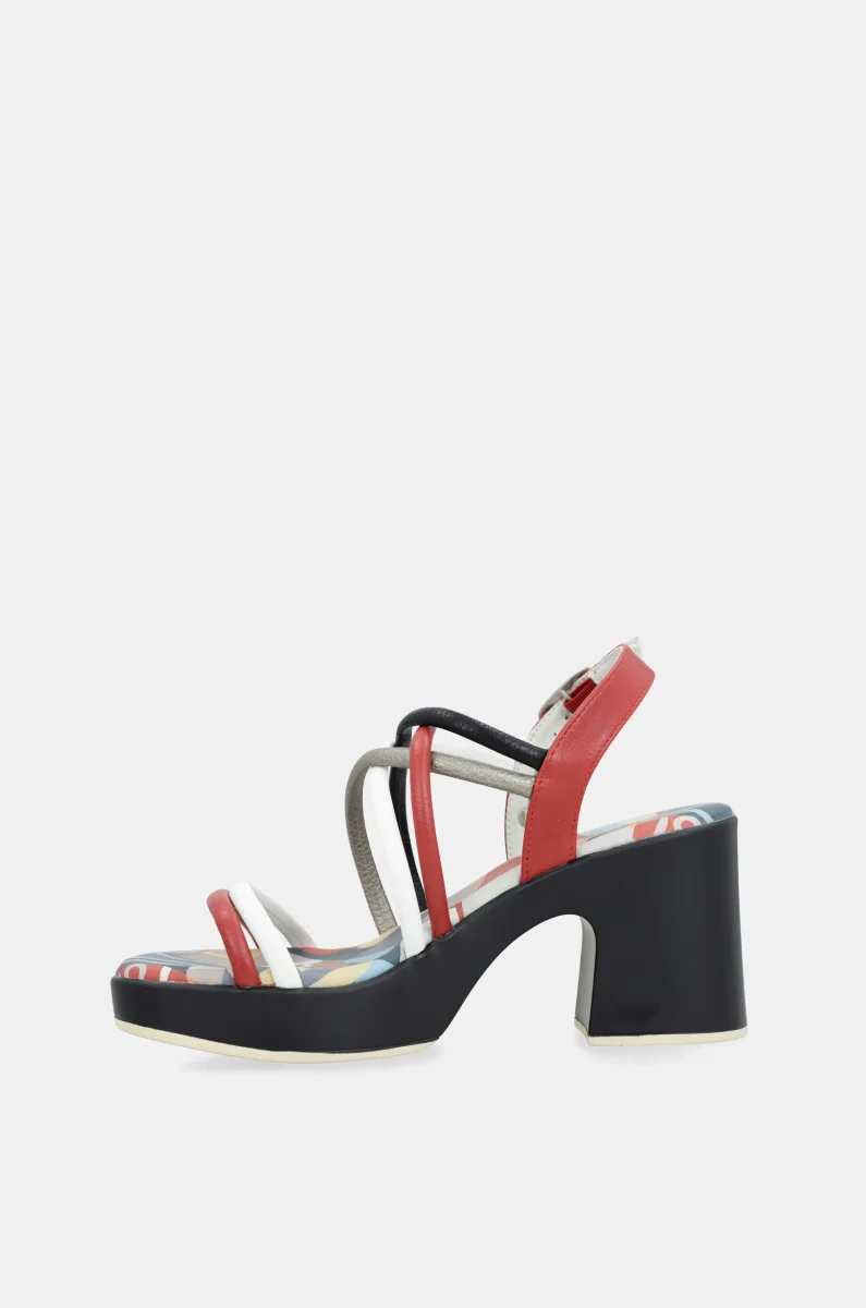 Sandalias plataforma y tacón Eikon - Imagen 4