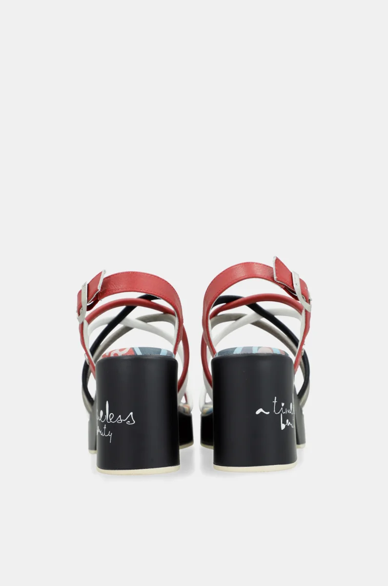 Sandalias plataforma y tacón Eikon - Imagen 6