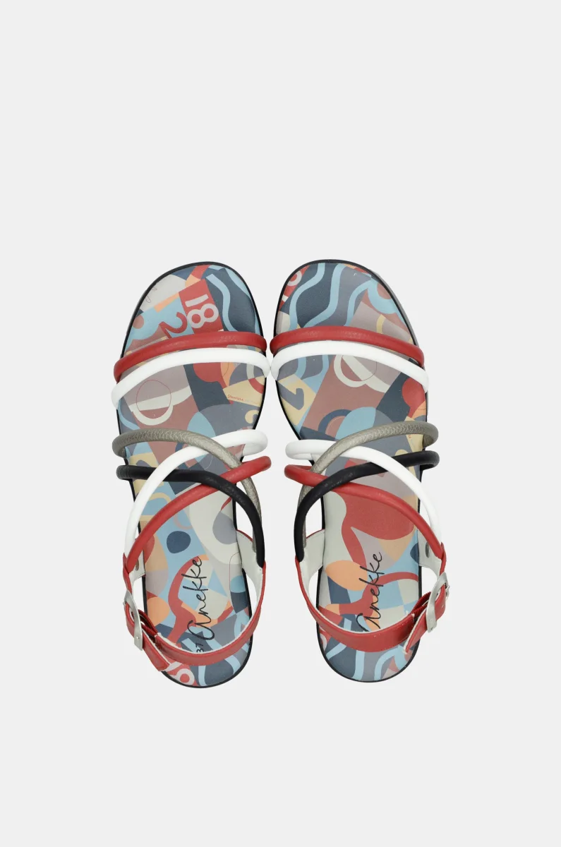 Sandalias plataforma y tacón Eikon - Imagen 8