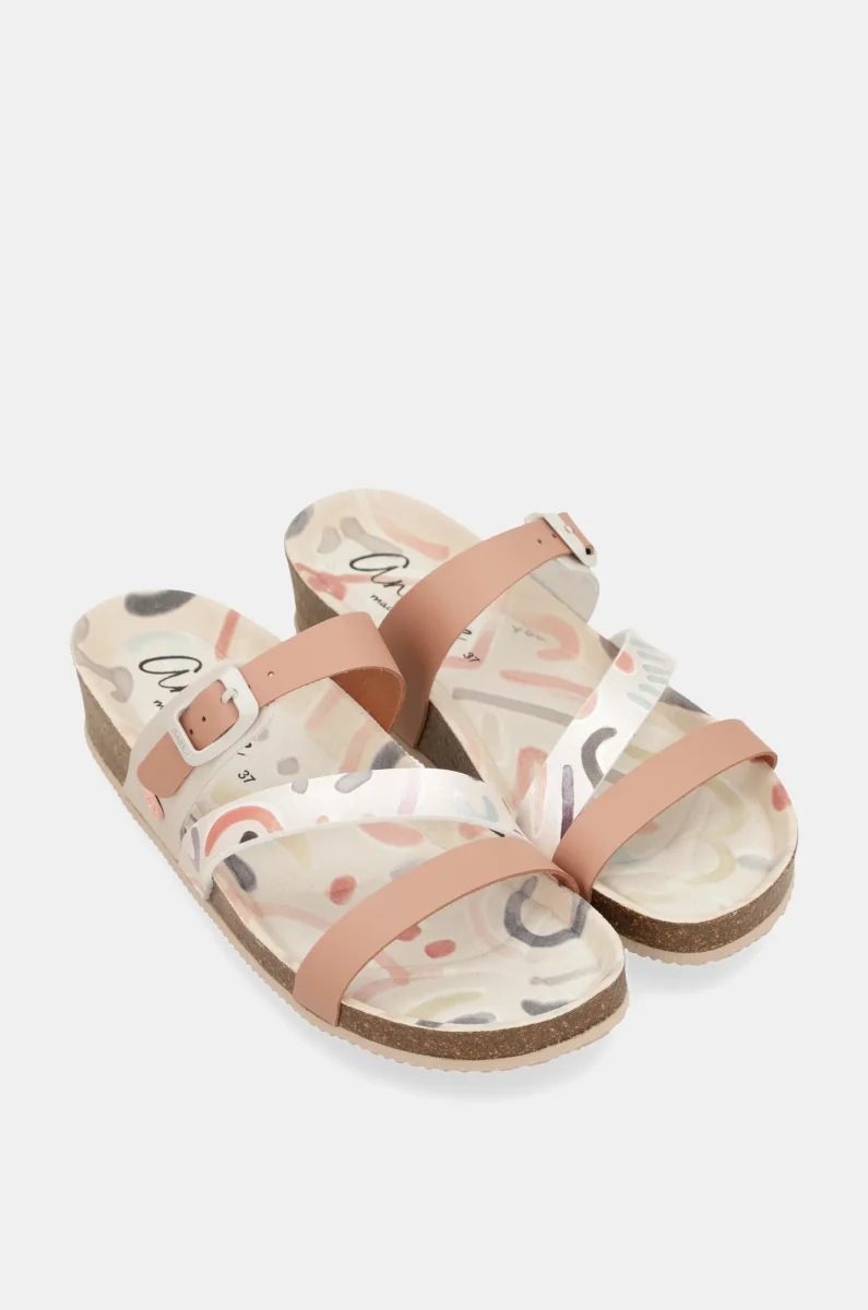 Sandalias rosas Olympia - Imagen 3