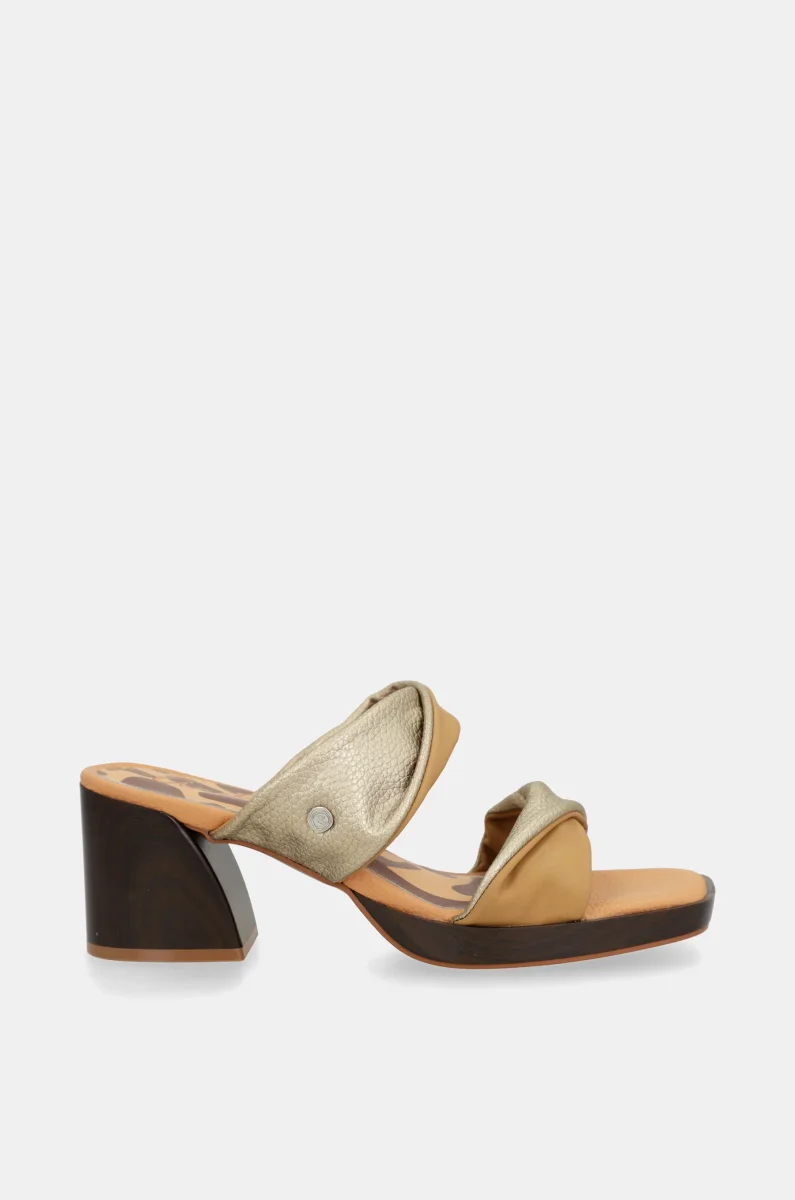 Sandalias con tacón Gaia
