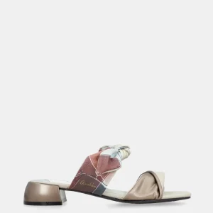Sandalias con tacón y nudo Auralis