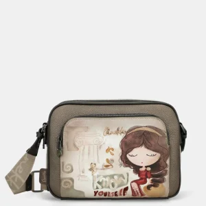 Bandolera con bolsillo frontal Muse