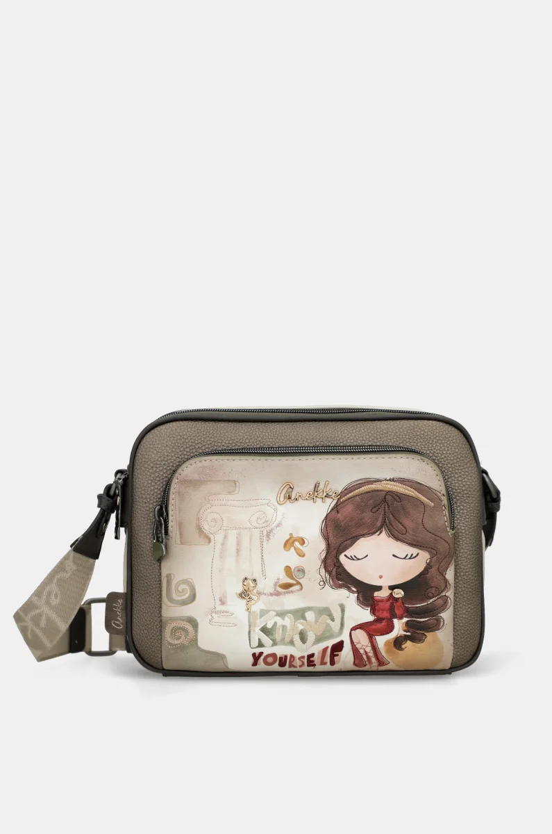 Bandolera con bolsillo frontal Muse