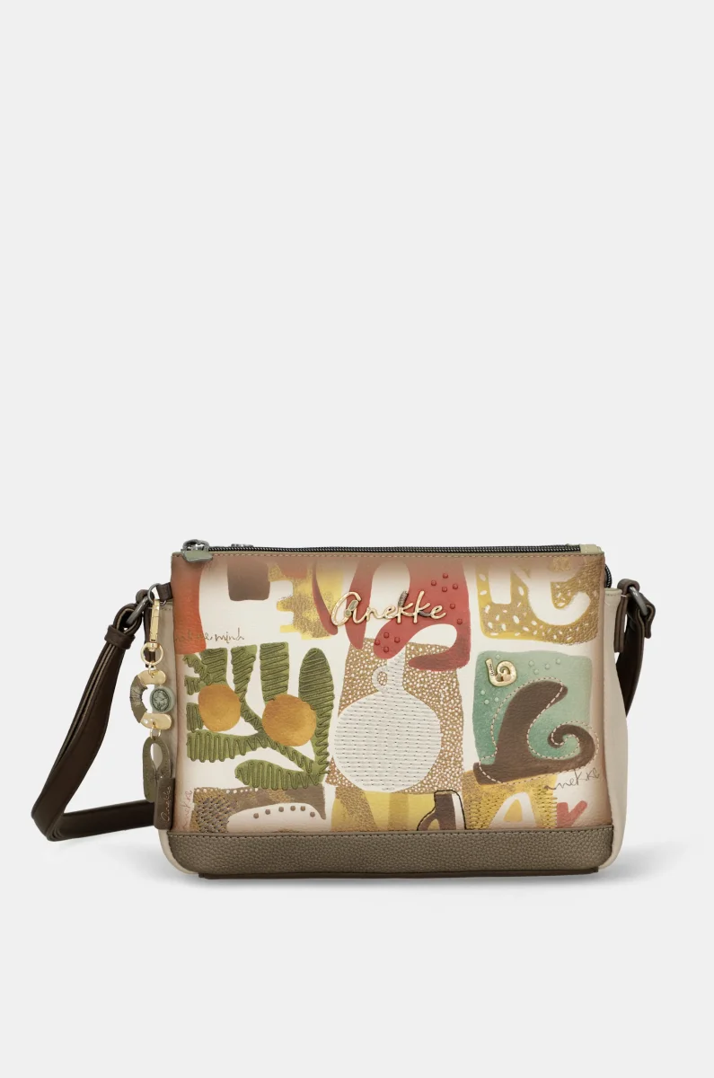 Bandolera estampada Amphora - Imagen 2