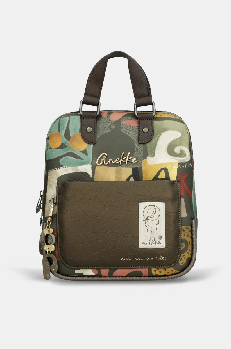 Mochila estampada con asa corta Amphora - Imagen 2