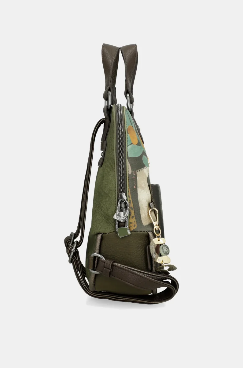 Mochila estampada con asa corta Amphora - Imagen 5