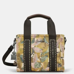 Bolso con dos asas y bandolera Bloom