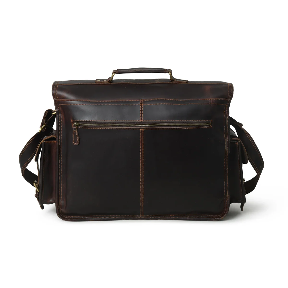 Midnight Buffalo Retro Briefcase - Imagen 4