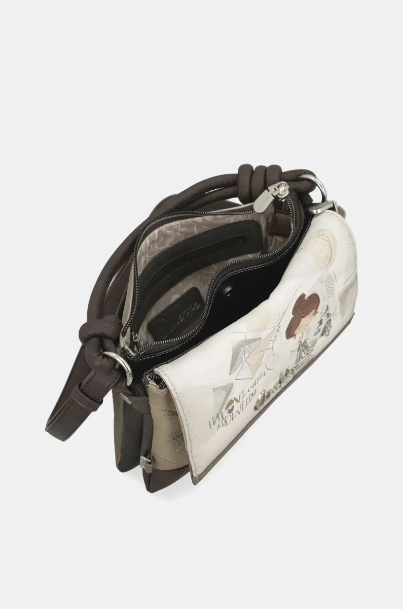 Bandolera con asa corta Sophia - Imagen 6