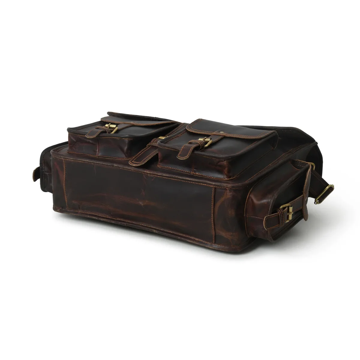 Midnight Buffalo Retro Briefcase - Imagen 5