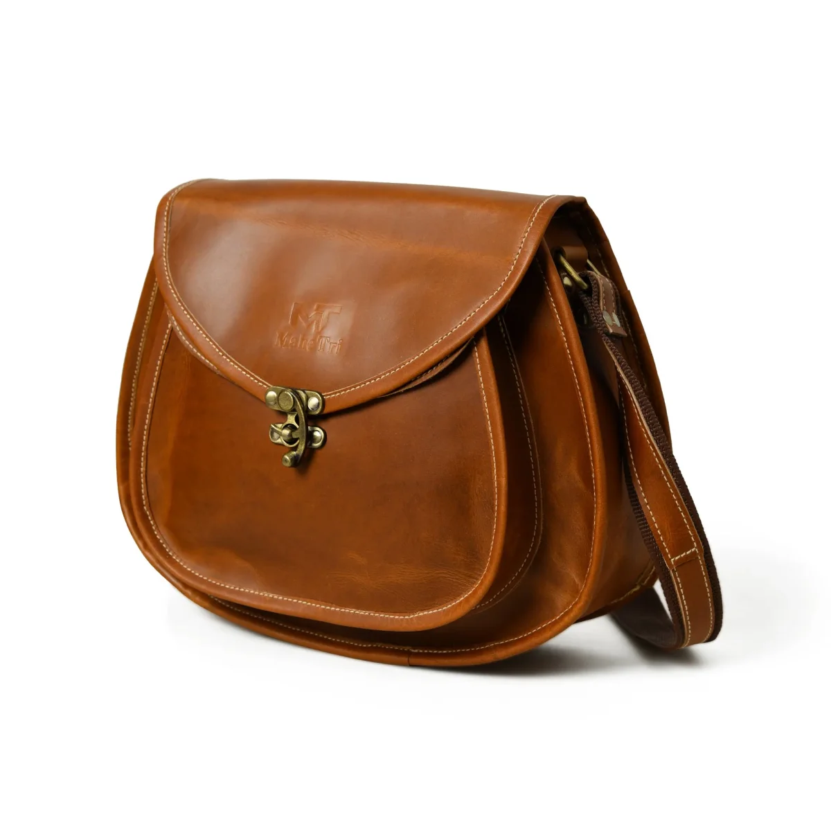 Stylish Trendy Leather Sling Bag - Imagen 3