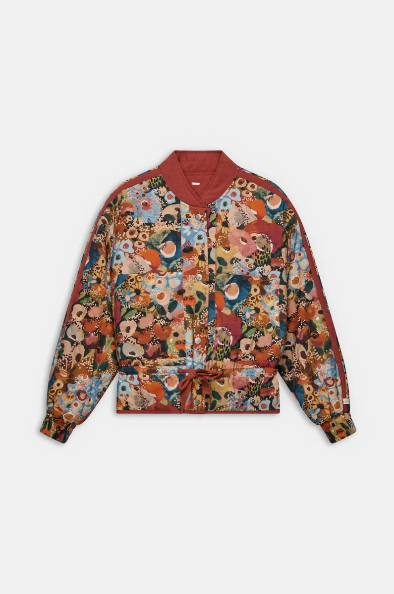 Chaqueta bomber reversible Blossom