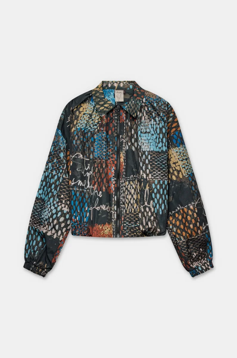 Chaqueta ligera estampada Blossom - Imagen 2
