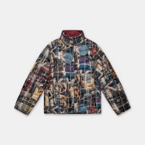Chaqueta reversible estampada Blossom