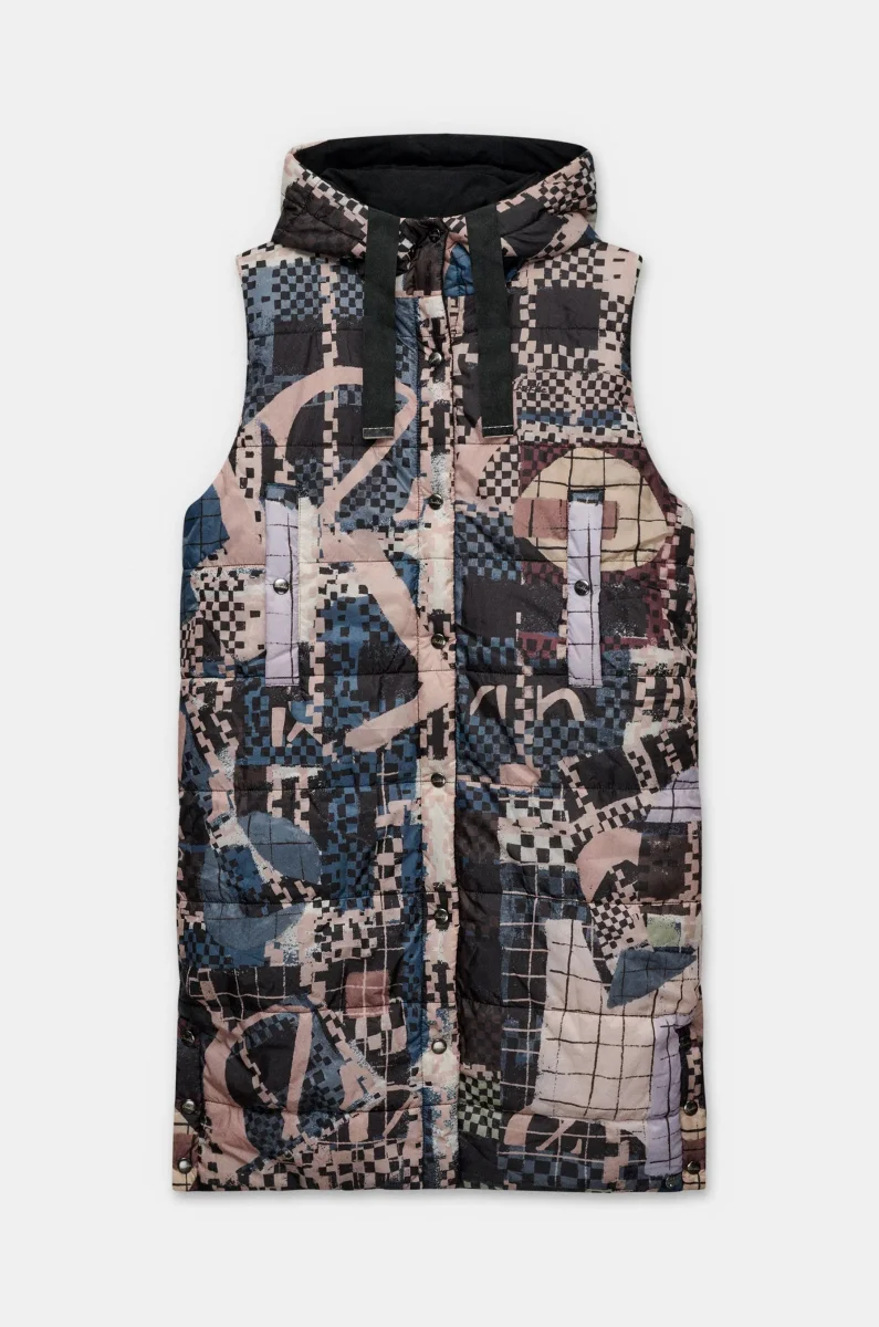 Chaleco reversible estampado Orchestra - Imagen 2