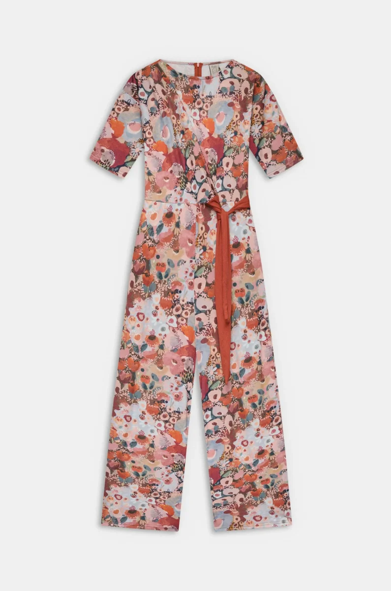 Mono estampado Blossom con lazo