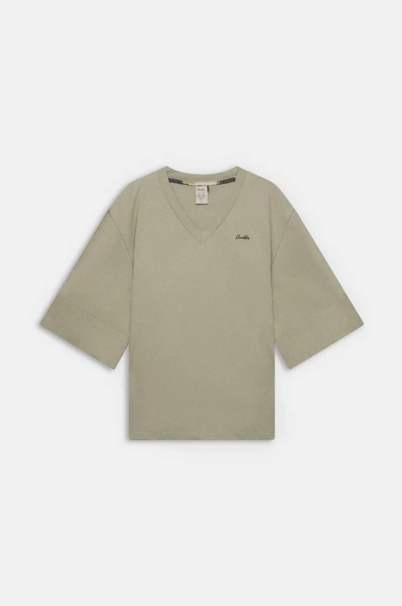 Camiseta verde de manga corta Anekke - Imagen 2