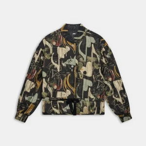 Chaqueta reversible estampada Anekke