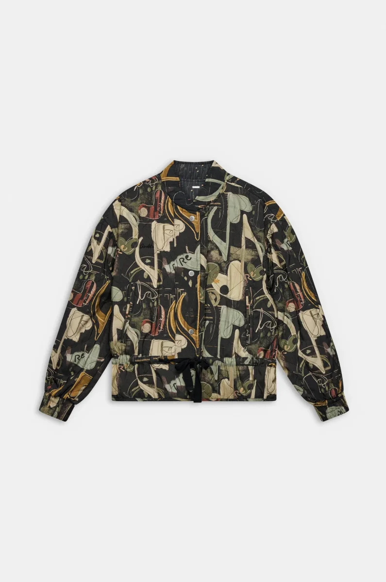 Chaqueta reversible estampada Anekke - Imagen 2