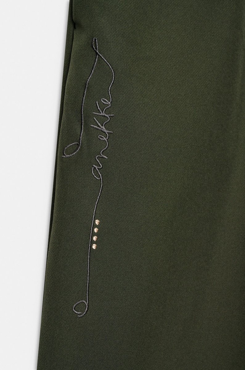 Pantalón fluido de corte amplio - Imagen 4