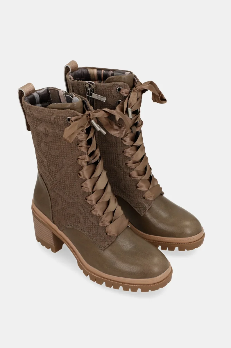 Botas con cordoneras marrones - Imagen 6