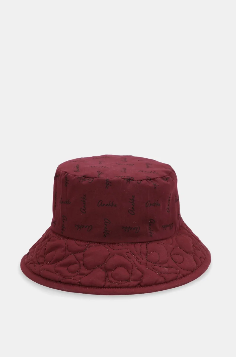 Gorro pescador granate reversible - Imagen 4
