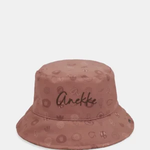Gorro pescador rosa reversible