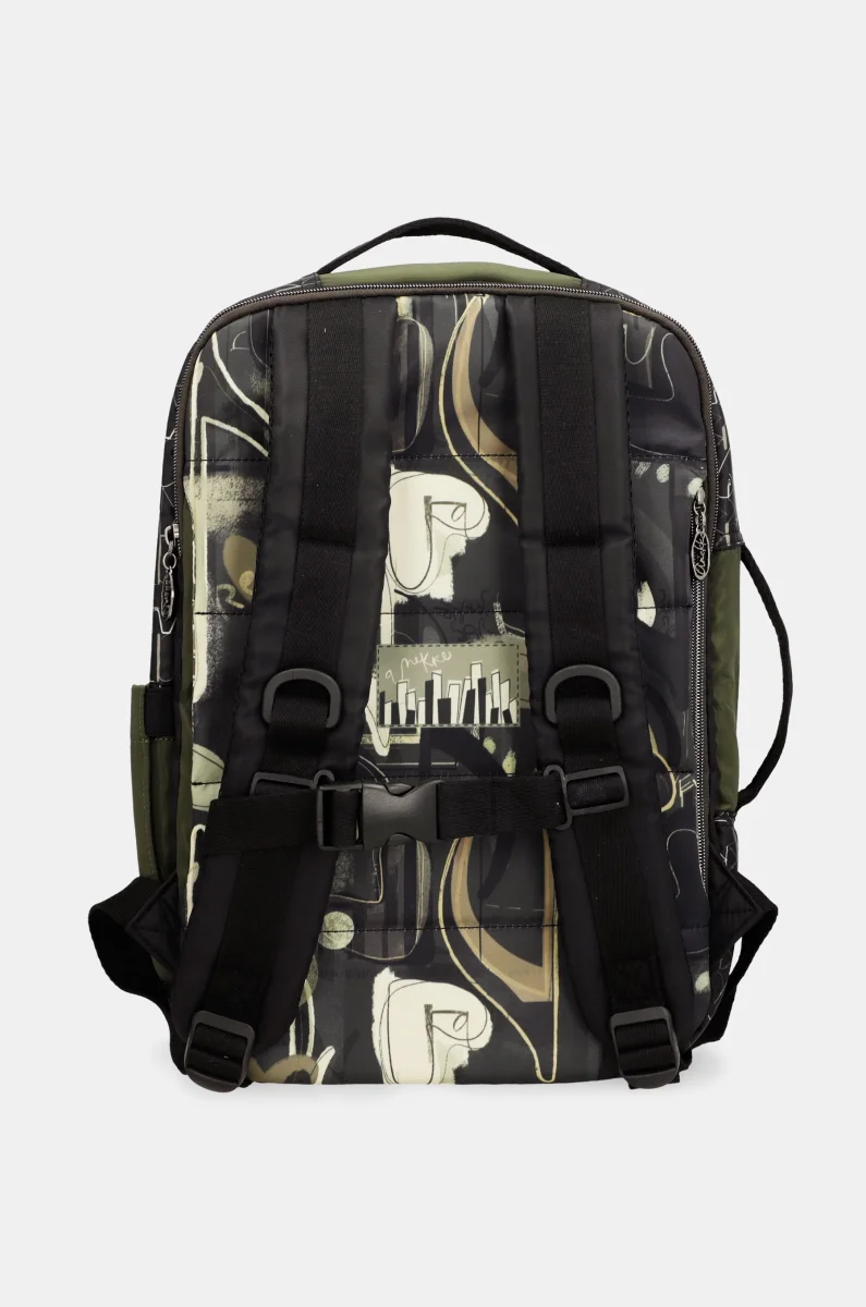 Mochila de viaje estampada Orchestra - Imagen 4