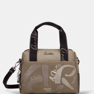 Bolso de asa Taupe