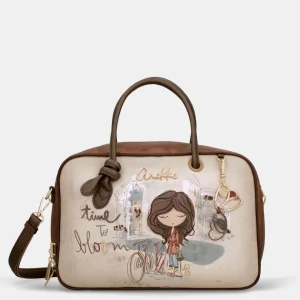 Bolso de asa corta cuadrado Tulip