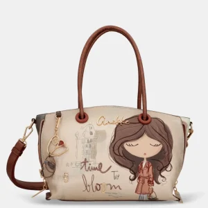 Bolso de asa corta y bandolera Tulip